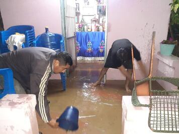 Lluvias afectan a 3 mil personas del Istmo de Oaxaca; derrumbe bloquea paso del Tren Transístmico