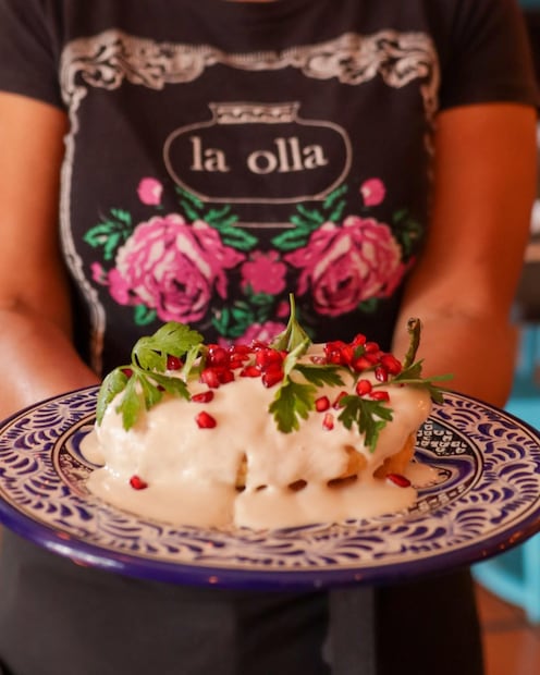 El restaurante La Olla, ubicado en el Centro Histórico de Oaxaca, cuenta con la distinción Bib Gourmand por su calidad y precio accesible. FB@Restaurante La Olla