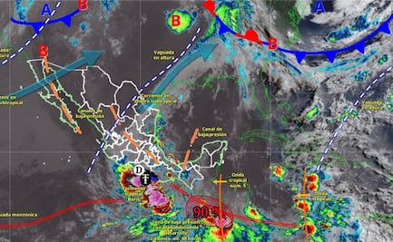 Advierten tormentas intensas y fuertes rachas de viento en algunas regiones de Oaxaca