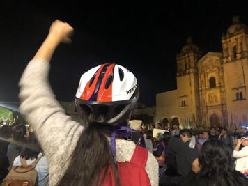 Con rodada ciclista, mujeres exigen cese a la violencia de género en Oaxaca