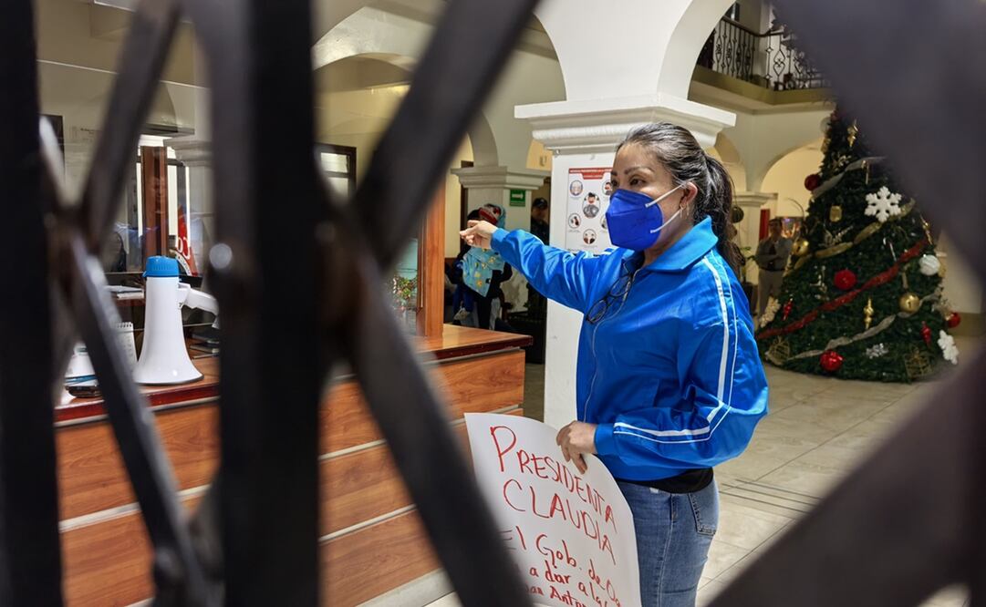 Fiscalía de Oaxaca integra carpeta contra la saxofonista María Elena Ríos por agresión captada en video. Foto: Edwin Hernández