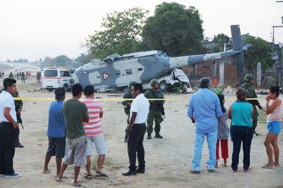 Justifica comandante Duarte caída de helicóptero