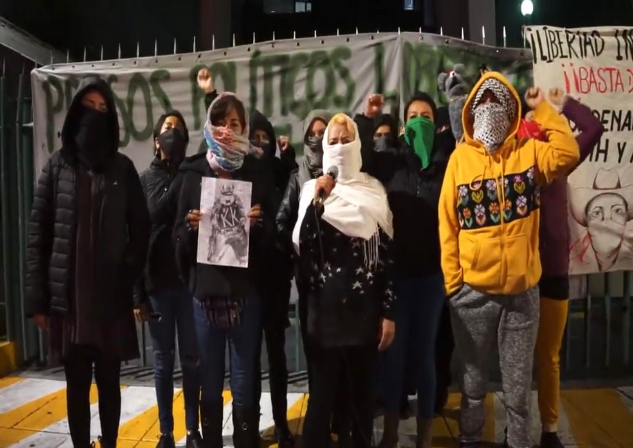 Mujeres mazatecas de Oaxaca anuncian mitin ante la SCJN como parte de “Ruta de Liberación”. Foto: Tomada de video