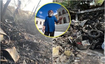 Tras incendio, artistas denuncian basurero clandestino en San Agustín y evocan a Toledo: "Tú habrías hecho algo"