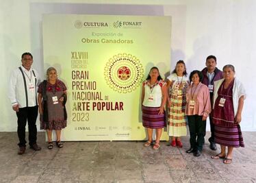 Galardonan a 9 artesanas y artesanos de Oaxaca en el Gran Premio Nacional de Arte Popular