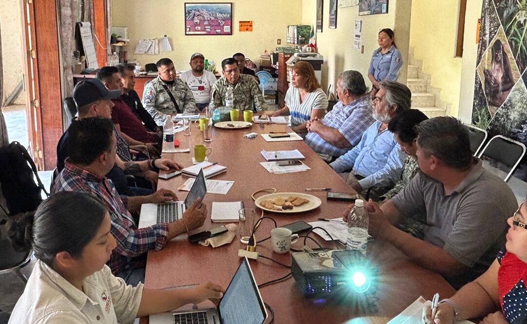 Instalan subcomité de prevención y combate de incendios forestales en Los Chimalapas, Oaxaca. Foto: Especial