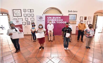 Entregan apoyo económico a 122 comerciantes de la Central de Abasto afectados por el incendio