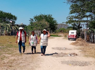 En Juchitán, encuestadores trabajan pese al miedo