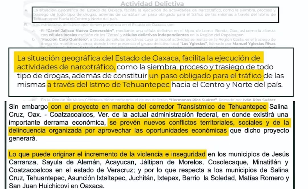 Istmo de Oaxaca aumentó la extorsión y el saqueo. Foto: Especial