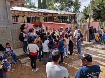 Sección 22 encabeza protestas a una semana del inicio de clases