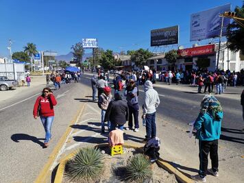 Tras bloqueo en el aeropuerto, IEEPO informa que desconoce estructuras al margen de la ley