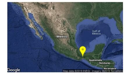 Reportan sismo de magnitud 4.2 en Matías Romero, Oaxaca