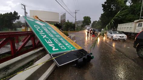 Una persona fallecida y daños materiales: saldo de las lluvias del jueves