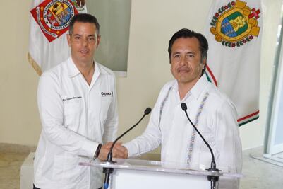 Acuerdan Murat y Cuitláhuac blindar la frontera entre Oaxaca y Veracruz por violencia