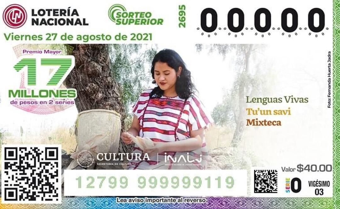 Foto: Lotería Nacional