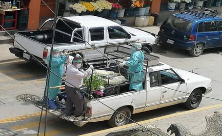 En Huautla, alerta traslado de persona fallecida por Covid-19 en camioneta de redilas