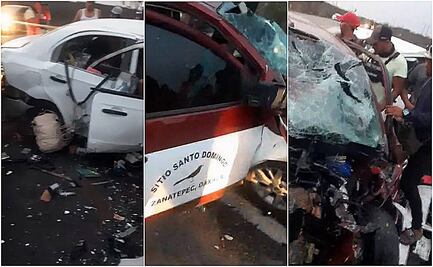 Mueren 3 migrantes en accidente carretero en Oaxaca; hay dos más heridos de gravedad