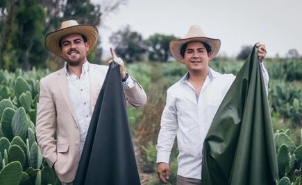 Mexicanos crean piel de nopal que triunfa en el mundo