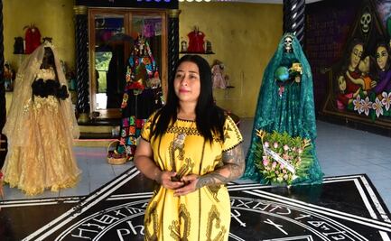 Culto a la Santa Muerte, una fe que se consolida en Tuxtepec, en esa esquina violenta de Oaxaca