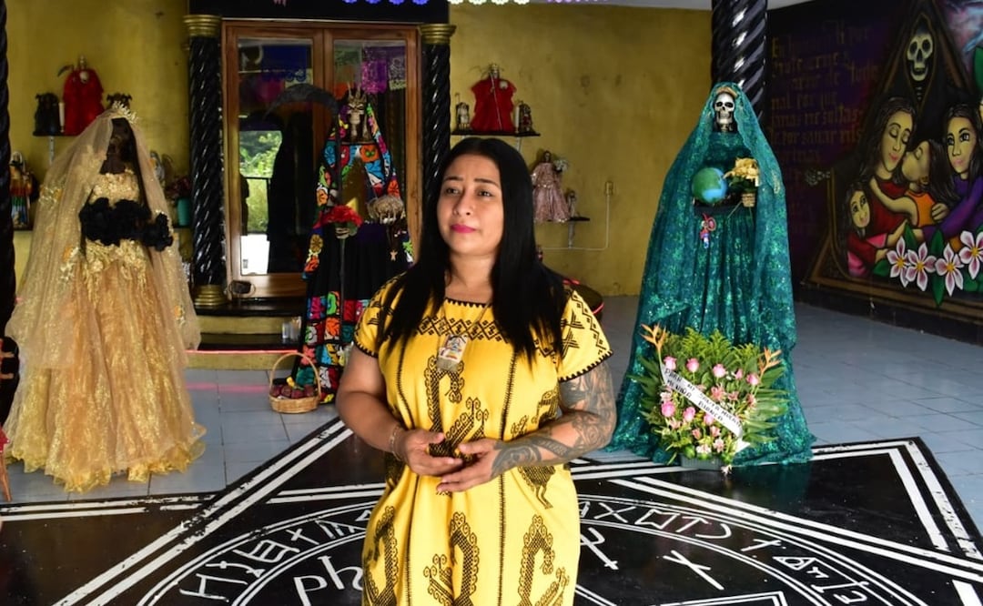 Culto a la Santa Muerte, una fe que se consolida en Tuxtepec, en esa esquina violenta de Oaxaca. Fotos: cortesía Gil Lira