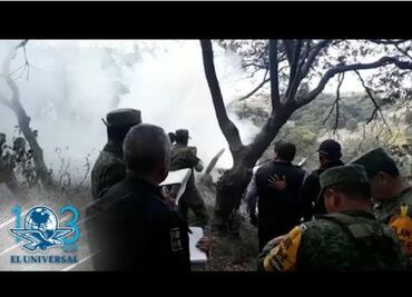Se desploma avioneta en Atizapán; mueren 2 personas