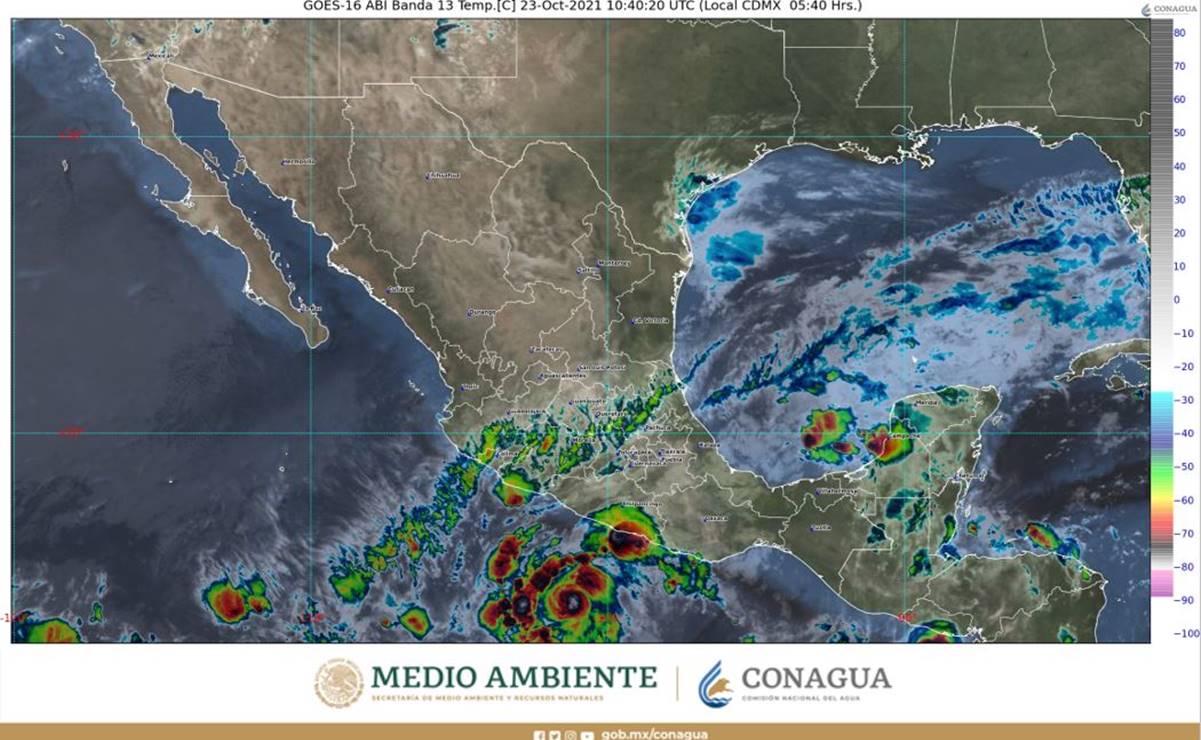 “Rick” evoluciona a huracán categoría 1; prevén lluvias torrenciales en Oaxaca y otros 7 estados