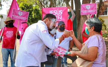 Asegura Ruiz Olmedo, de Fuerza México, que rebasa a Morena en disputa por la capital de Oaxaca
