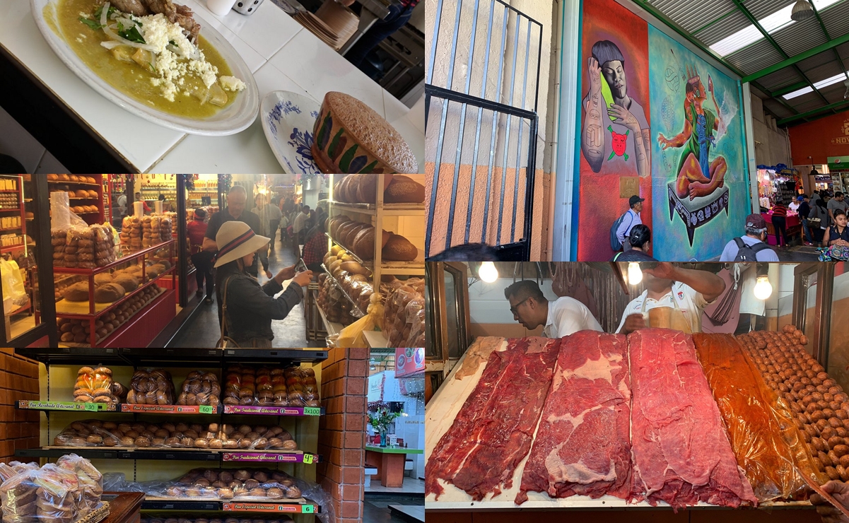 Mercado 20 de Noviembre. Fotos: Tripadvisor, Juan Carlos G, applegirl57 y Ariosto C