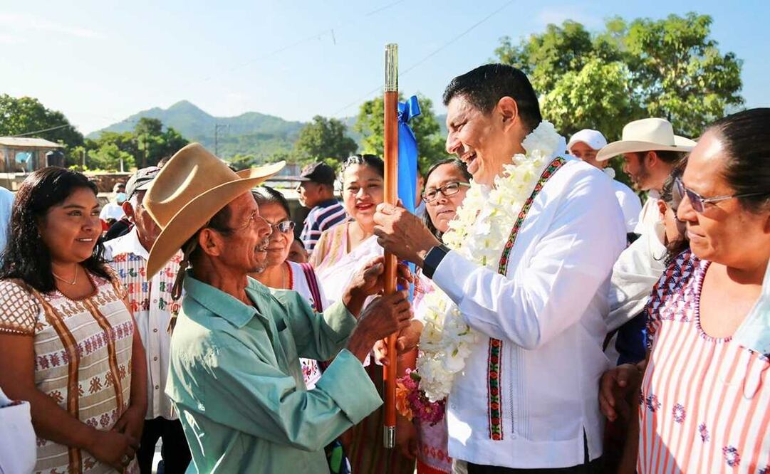 Salomón Jara, gobernador electo de Oaxaca, realiza “gira del agradecimiento" en la región Costa. Foto: Especial