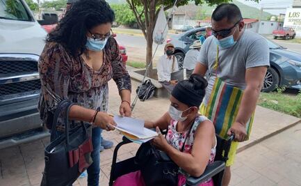 Artesana que perdió una pierna tras ser atropellada, interpone queja ante DDHPO, contra MP y policías de Ixtepec