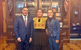 Tras ataque armado, Elvis Guerra se reúne con Sheinbaum y Harfuch en Palacio Nacional
