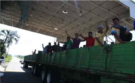 Detienen a más de 200 migrantes en Oaxaca