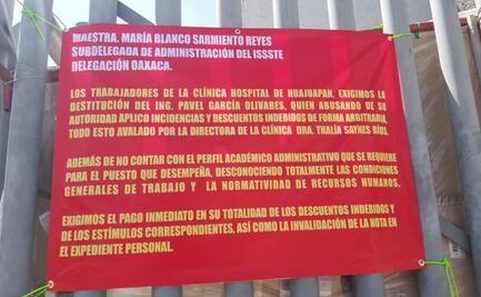 Exigen destitución de directivos del ISSSTE en Huajuapan por mal manejo de vacuna Covid