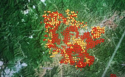 Vientos y escasa visibilidad en Oaxaca impiden a helicópteros combate de incendios en Los Chimalapas