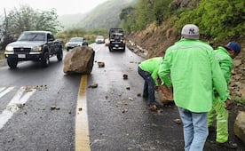 Reportan afectaciones por la tormenta tropical Boris en Salina Cruz y Santa Catarina Juquila