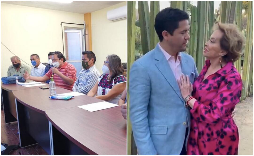 “Ofensa a lucha por la educación”, dice magisterio sobre boda de Elba Esther en Oaxaca; alista protestas. Foto: Captura de pantalla