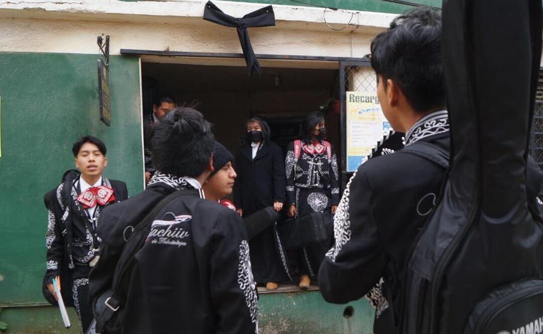 Con solemnidad, despiden en Tlahuitoltepec a Josué, migrante de Oaxaca que murió en tráiler de Texas. Fotos: Juan Carlos Zavala