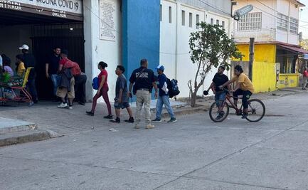 INM traslada sólo 60 migrantes a la ciudad de Oaxaca; más de 200 rechazan oferta por temor a ser engañados