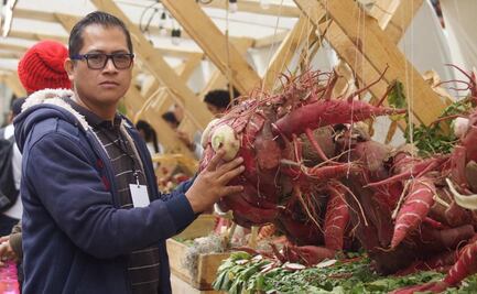 Noche de Rábanos: artista participa en tradición de Oaxaca para construir lazos familiares
