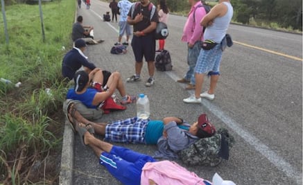Última caravana migrante llega a Oaxaca en su camino a EU