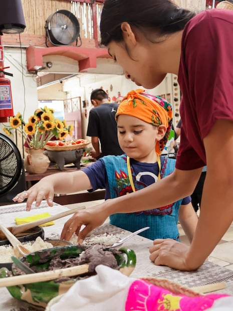 El objetivo del taller es evitar que se pierdan los elementos tradicionales de  la cocina oaxaqueña