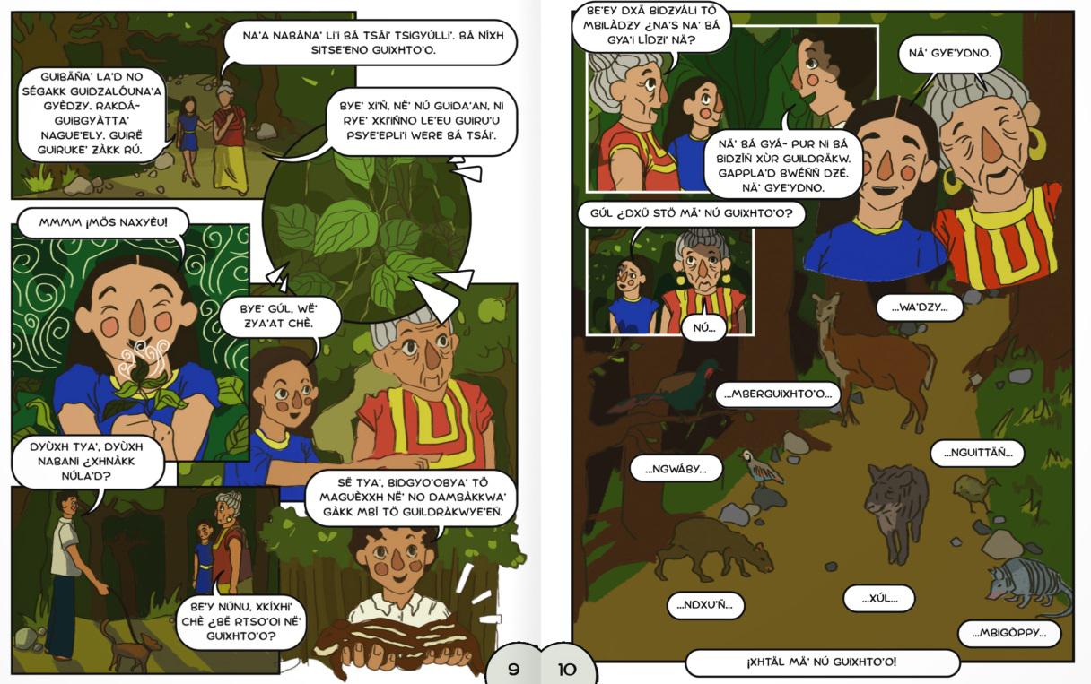 A través de cómics en zapoteco, difunden los impactos de la crisis ambiental en Oaxaca