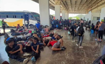 Impera desconfianza entre migrantes para trasladarse a Centro de Movilidad de Juchitán