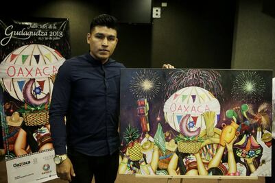 Presenta gobierno estatal imagen de la Guelaguetza 2018