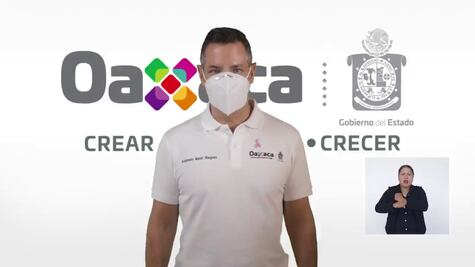 Murat llama a todos los oaxaqueños a vacunarse contra la influenza, ante el riesgo de Covid-19