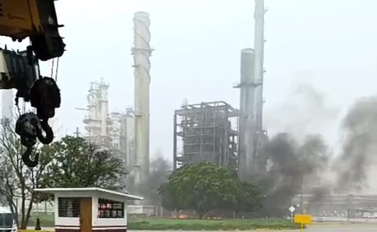Se registra conato de incendio en la refinería de Salina Cruz; genera alarma entre trabajadores