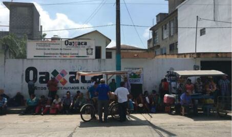 Codeci bloquea caseta El Caracol; extienden acciones de presión contra edil de Tuxtepec