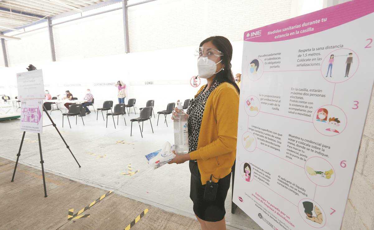 Voto en tiempos de Covid. Conoce las medidas sanitarias en elecciones 2021 de Oaxaca