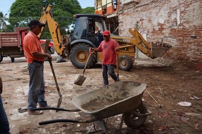 Se triplicó costo de mano obra para la reconstrucción en el Istmo