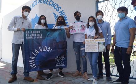 Con caravana vehicular, rechazan aborto legal y exigen medicamentos para niños con cáncer